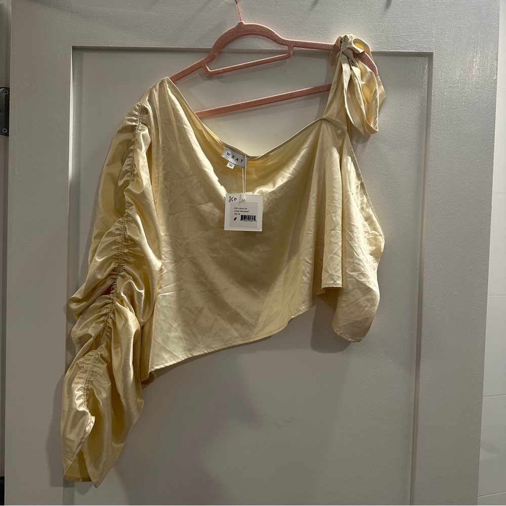 WRAY NYC Kellie Top - Parchment